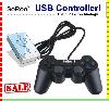 New USB 2.0 Analog Joystick Game Pad Wired Controller Dualshock for PC Computer Tab image